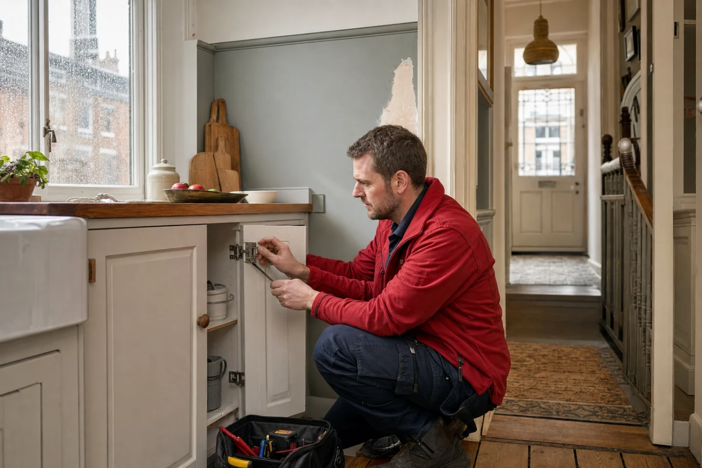 Well-kept London home exterior and interior maintenance context